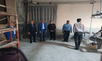 بازدید مهندس باقرخانی ؛ مدیرکل صنعت،معدن و تجارت استان کرمانشاه، از کارخانه چینی‌کُرد با هدف بررسی ظرفیت‌های تولید و صادرات