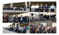 مهندس باقرخانی پس از غبارروبی مزار شهدا: دیدار با امام جمعه کرمانشاه با حضور استاندار، تجلی همدلی برای خدمت‌رسانی