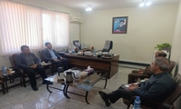 جلسه هم‌اندیشی معاون بازرگانی صمت کرمانشاه با رئیس بسیج اصناف سپاه استان با محوریت ارتقاء تعاملات اقتصادی و صنفی