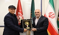 معاون وزیر صمت و رییس سازمان حمایت مصرف‌کنندگان و تولیدکنندگان ،نخستین نشان ملی حامی را به شرکت توسعه منابع انرژی توان اعطاء نمود
